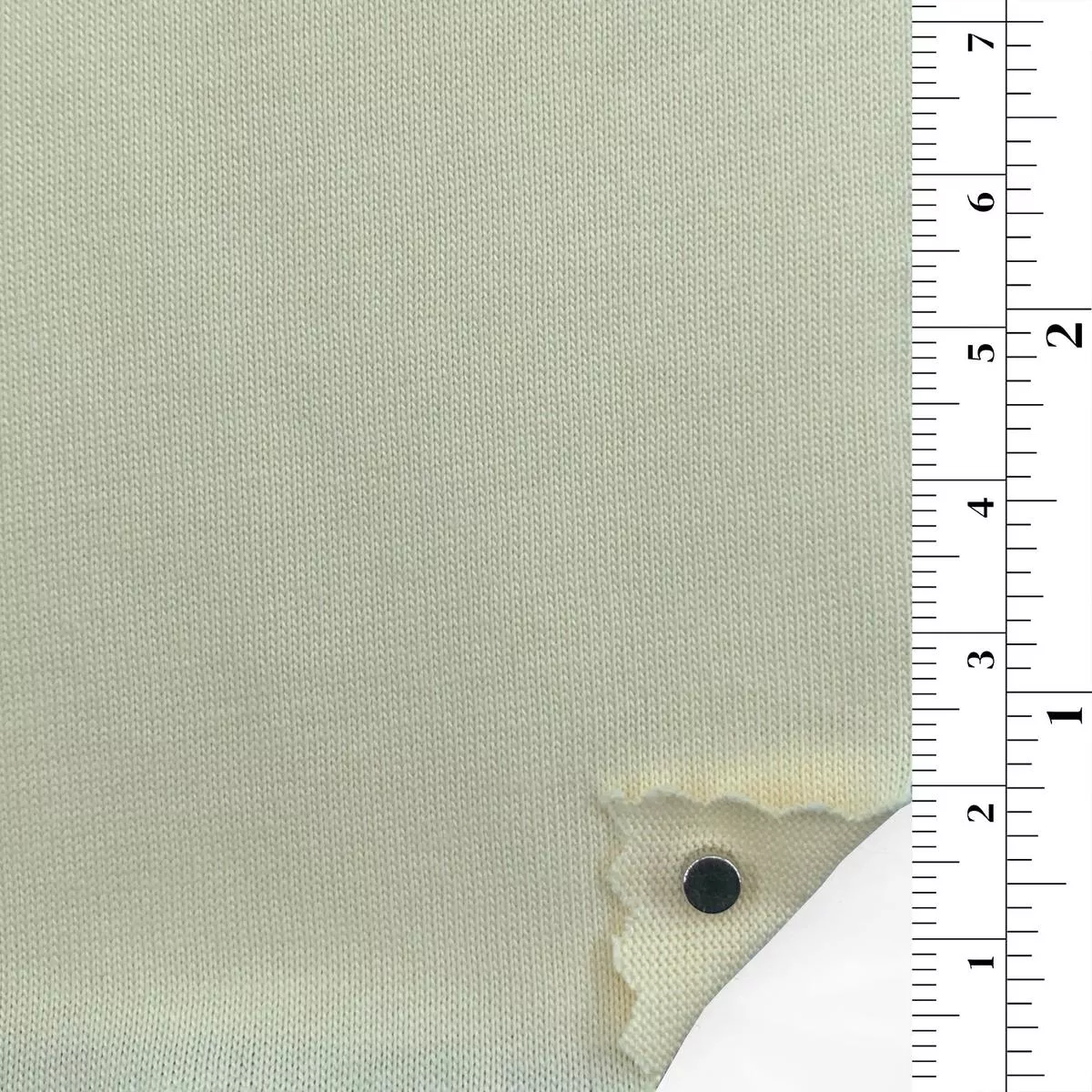 Solid Stretch Combed Cotton Single Jersey A105306 – Pastel Yellow 7052