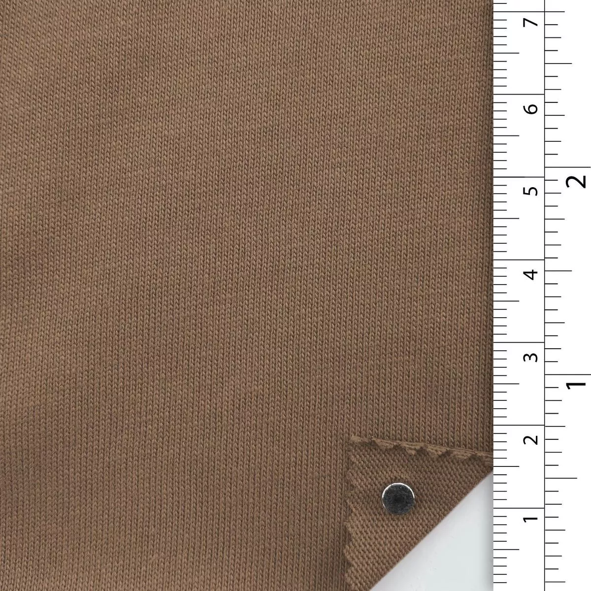 Solid Stretch Combed Cotton Single Jersey A107322 – Bronze 8306