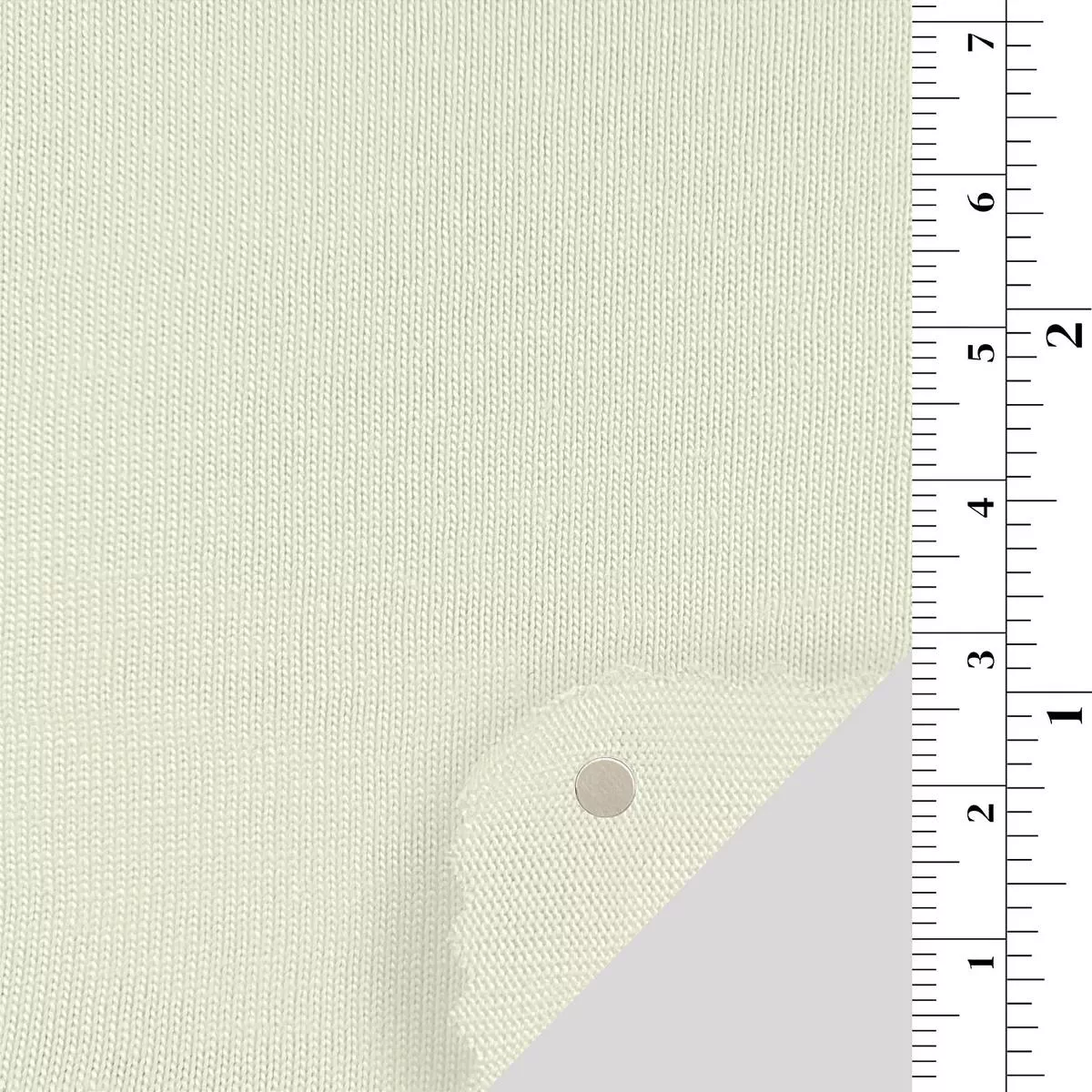 Solid Stretch Combed Cotton Single Jersey A110303 – Ivory 8758