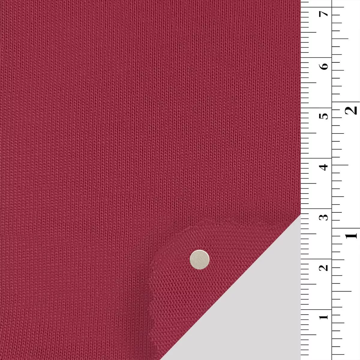 Solid Stretch Combed Cotton Single Jersey A110303 – Red 8744