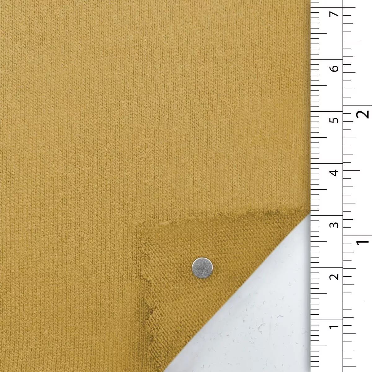 Solid Stretch Combed Cotton Single Jersey A110313 – Mustard Yellow 9379