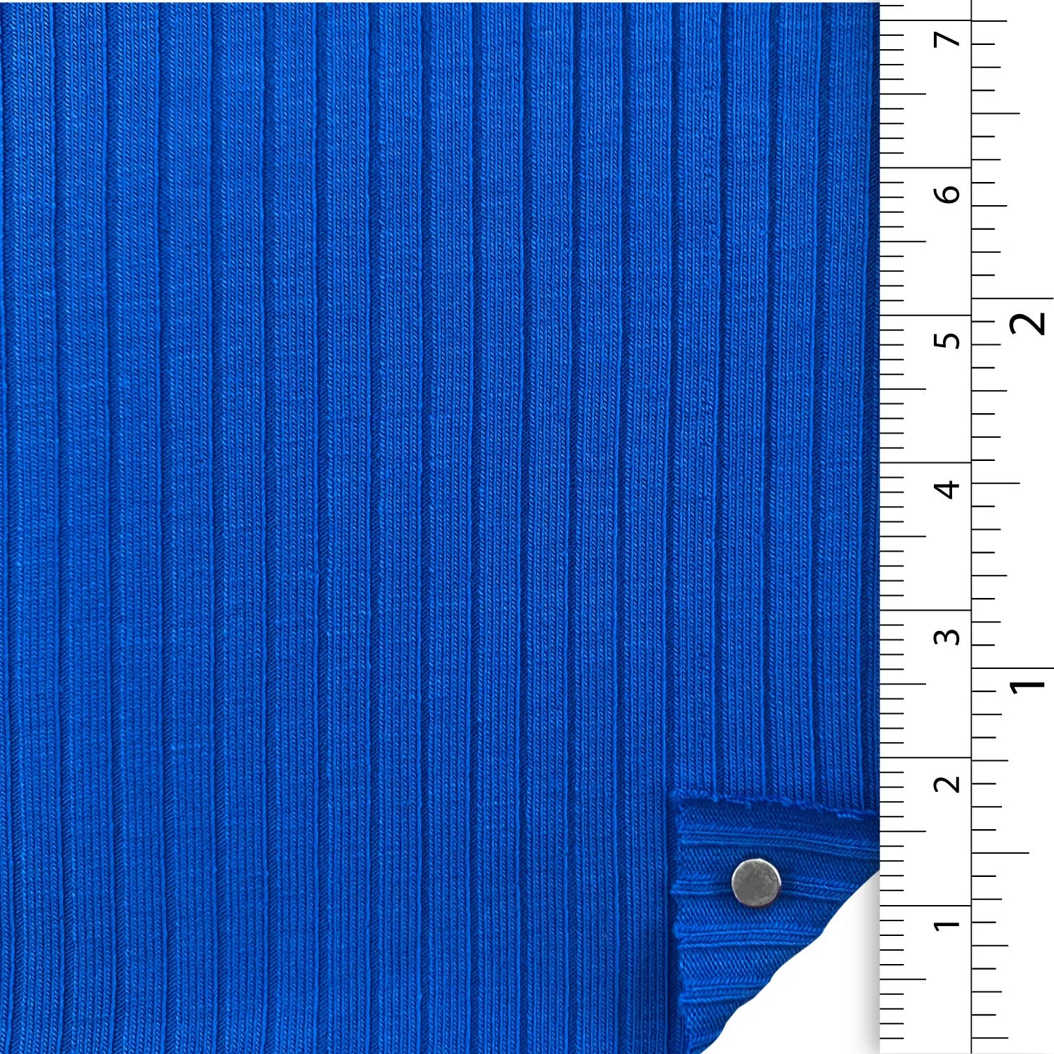 Solid Stretch Combed Cotton Viscose Rib 4×2 A107315