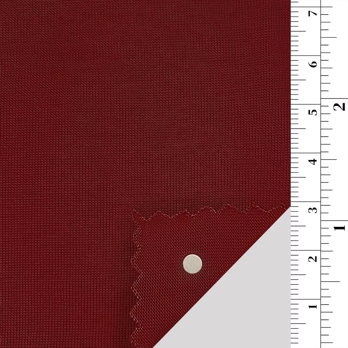 Solid Stretch Combed Cotton Viscose Single Jersey A110306 – Red 8981