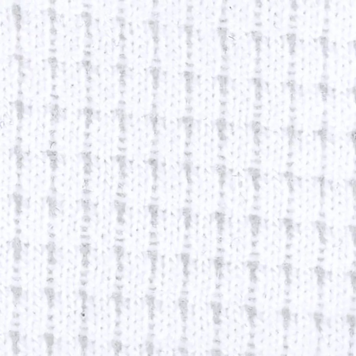 Solid Stretch Combed Cotton Waffle A029408 – Bleached White 4