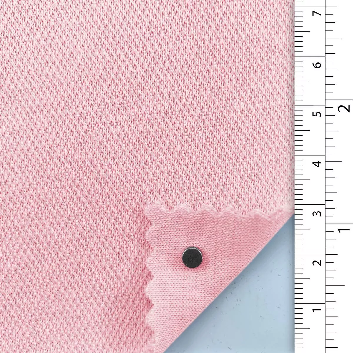 Solid Stretch Cotton Polyester Scuba Pique A110321 – Pink 9799