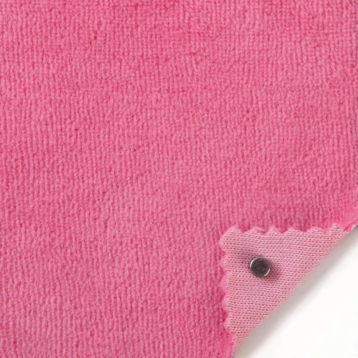 Solid Stretch Cotton Polyester Velour B018301 – Dark Pink 65