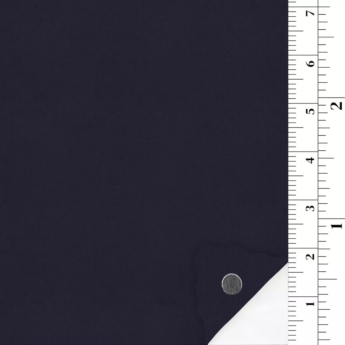 Solid Stretch Cotton Recycled Polyester Scuba A106302 – Dark Purple 7103