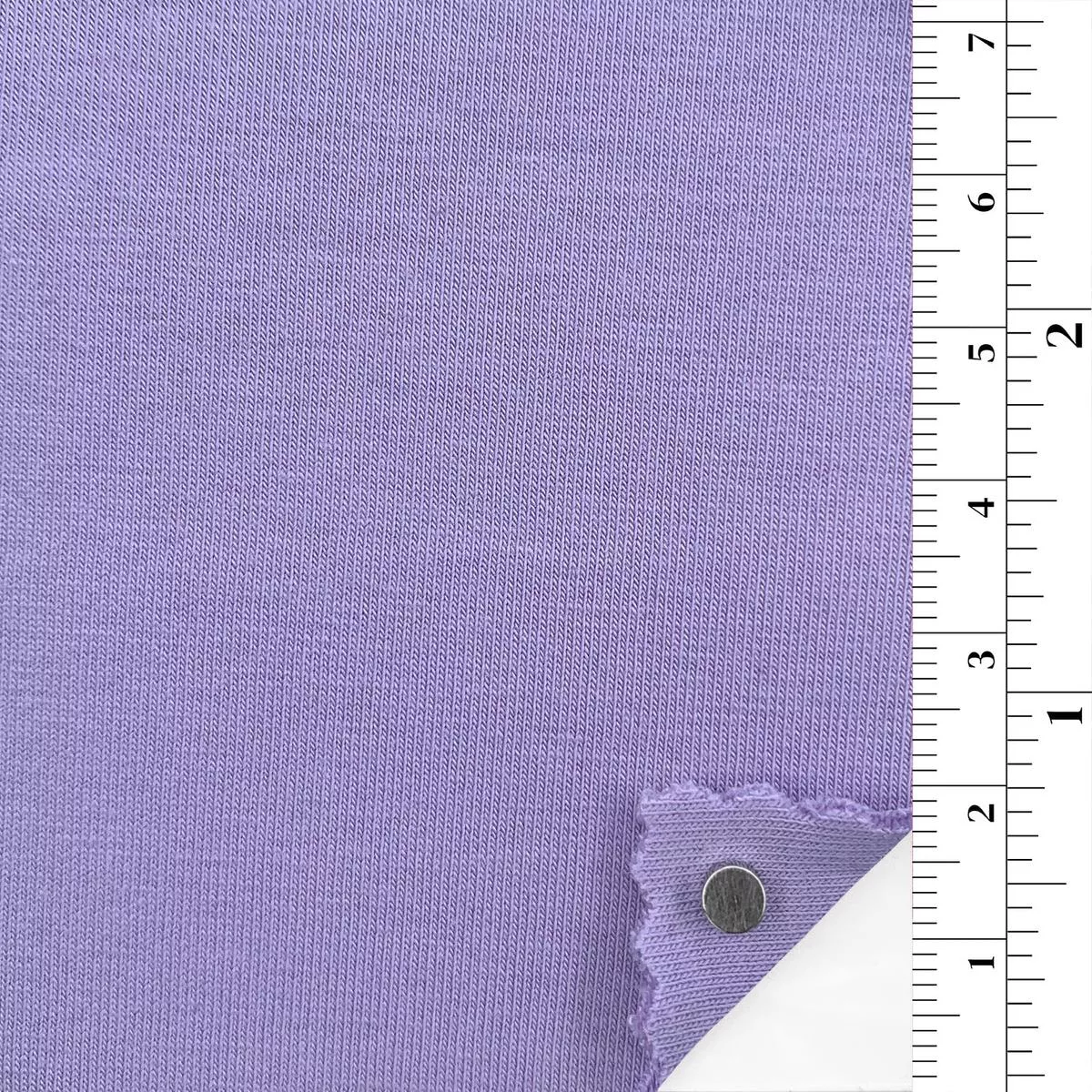 Solid Stretch Cotton Recycled Polyester Scuba A106303 – Lavender 7119