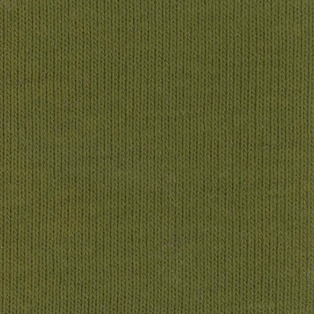 Solid Stretch Cotton Sorona Rib 1×1 S006426 – Olive Green 64