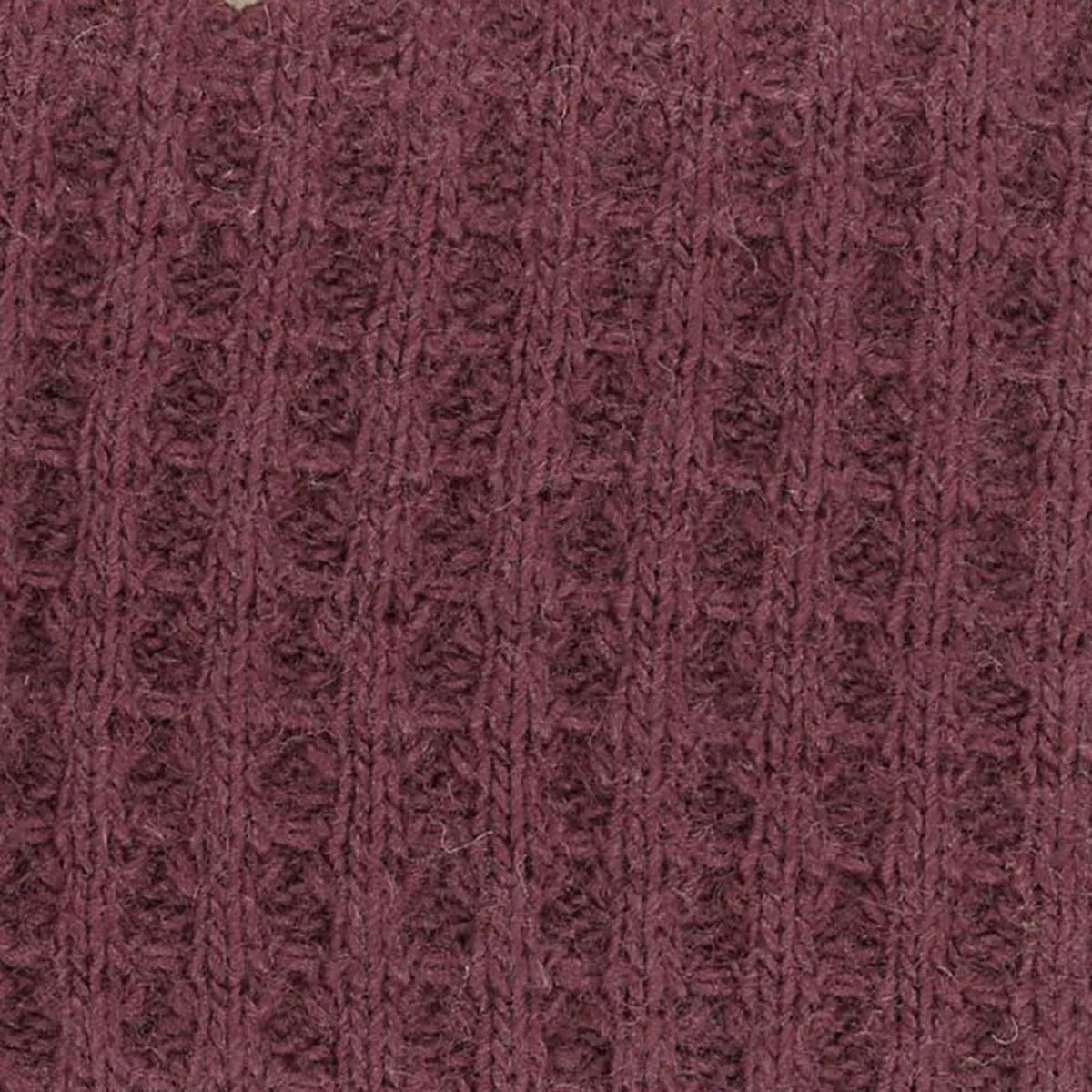 Solid Stretch Cotton Waffle A029401 – Plum 15