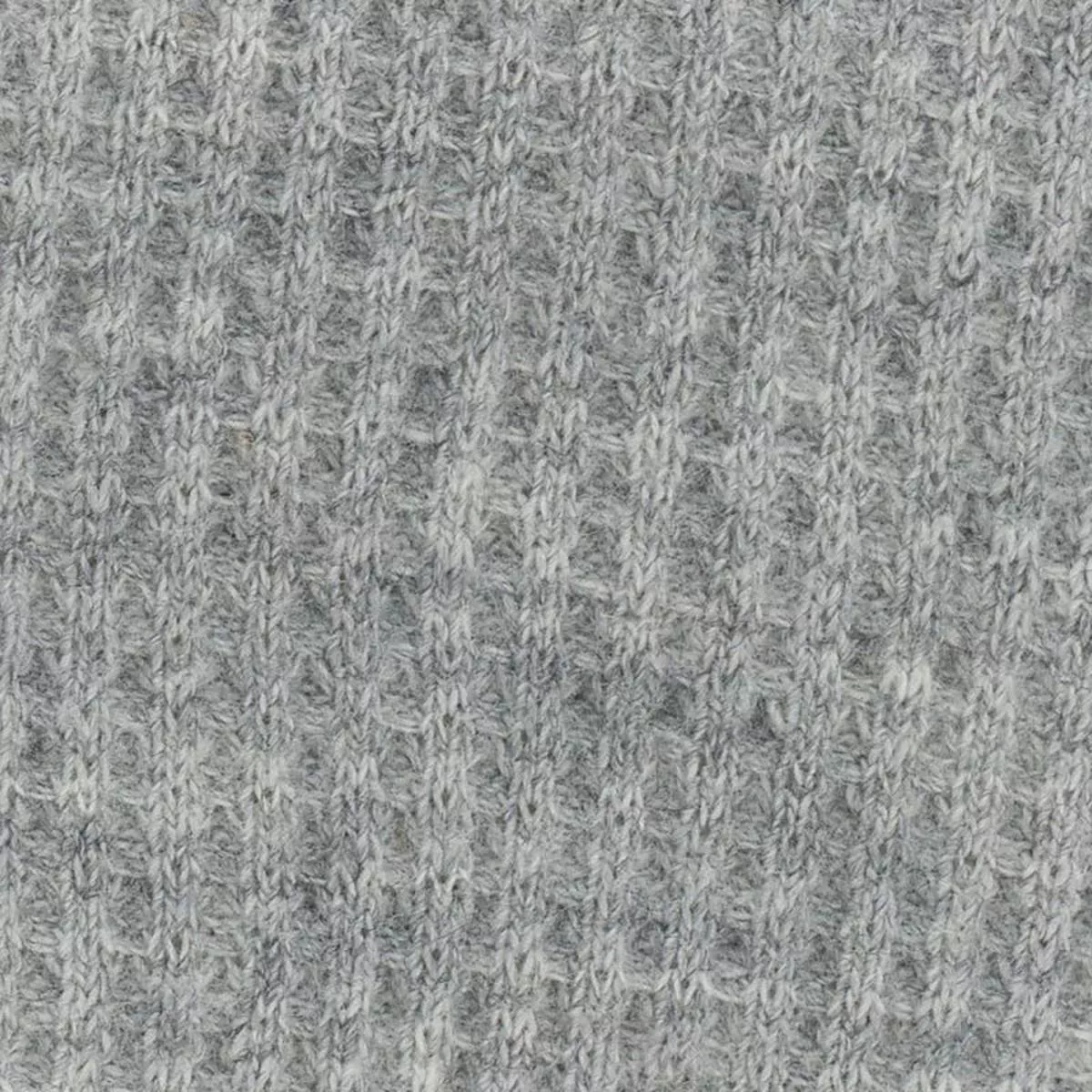 Solid Stretch Cotton Waffle A029406 – Heather Gray 12