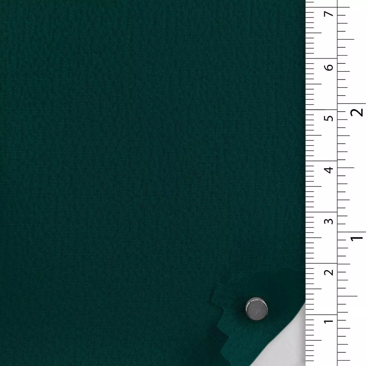 Solid Stretch Crinkled Polyester Chiffon B002320 – Hunter Green 12536
