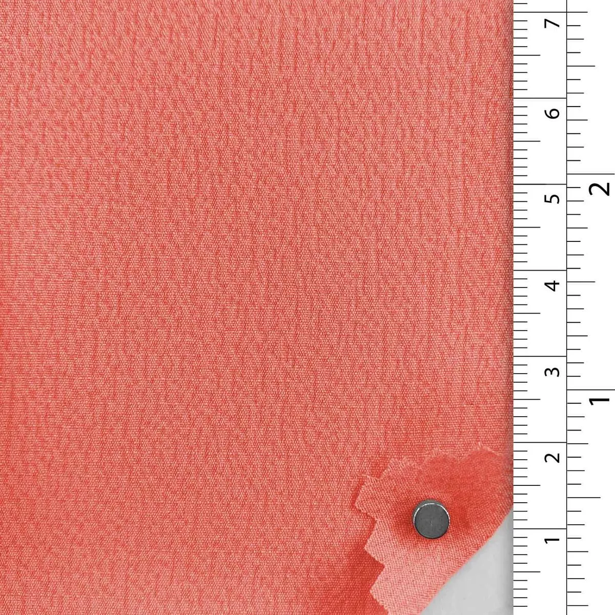 Solid Stretch Crinkled Polyester Chiffon B002320 – Salmon 12498