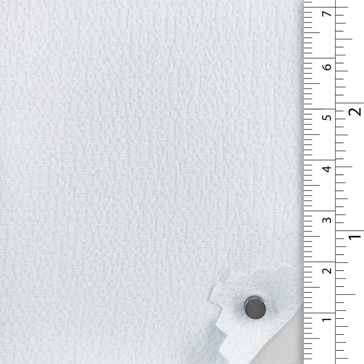 Solid Stretch Crinkled Polyester Chiffon B002320 – White 12489