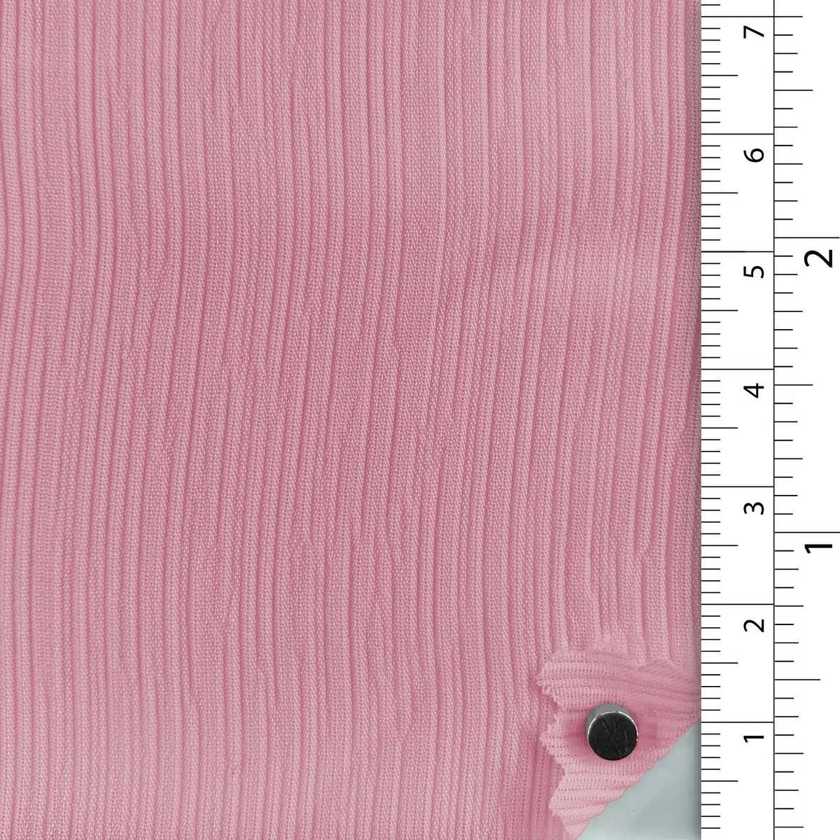 Solid Stretch Crinkled Polyester Crepon B002324 – Pink 12705