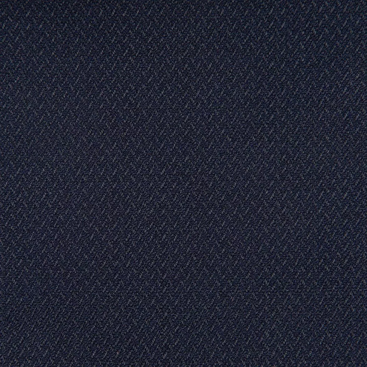 Solid Stretch Easy Care Worsted Wool Polyester Dobby Suiting A026303 – Navy Blue 1