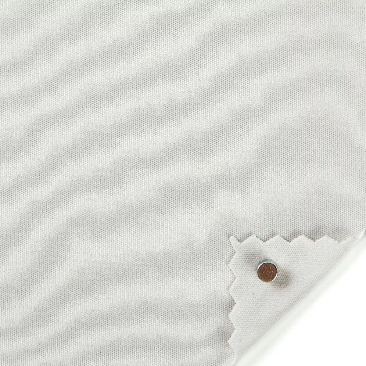 Solid Stretch Mercerized Combed Cotton Double Knit A115424 – Light Gray K44689