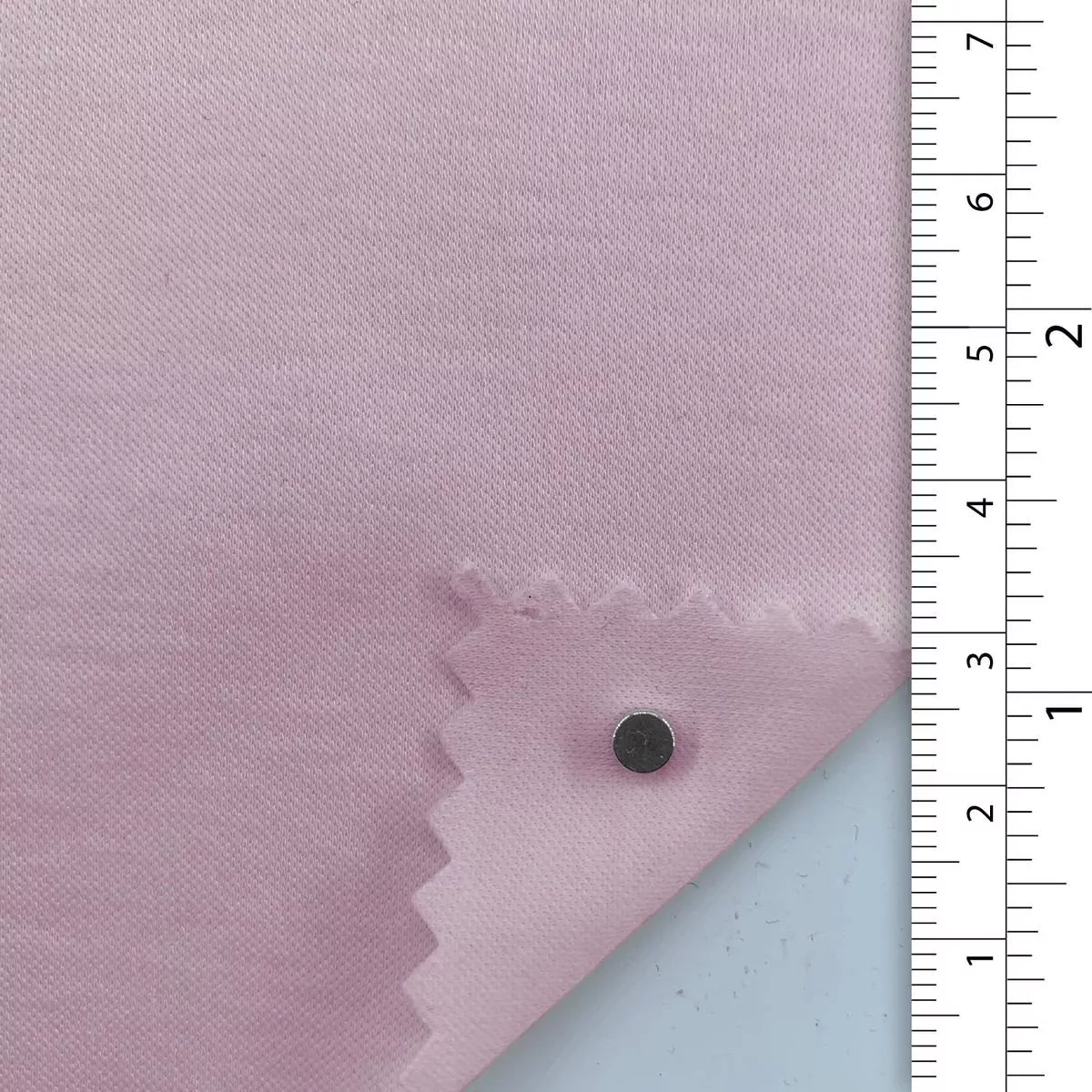 Solid Stretch Mercerized Combed Cotton Double Knit / Interlock A110316 – Pink 9527