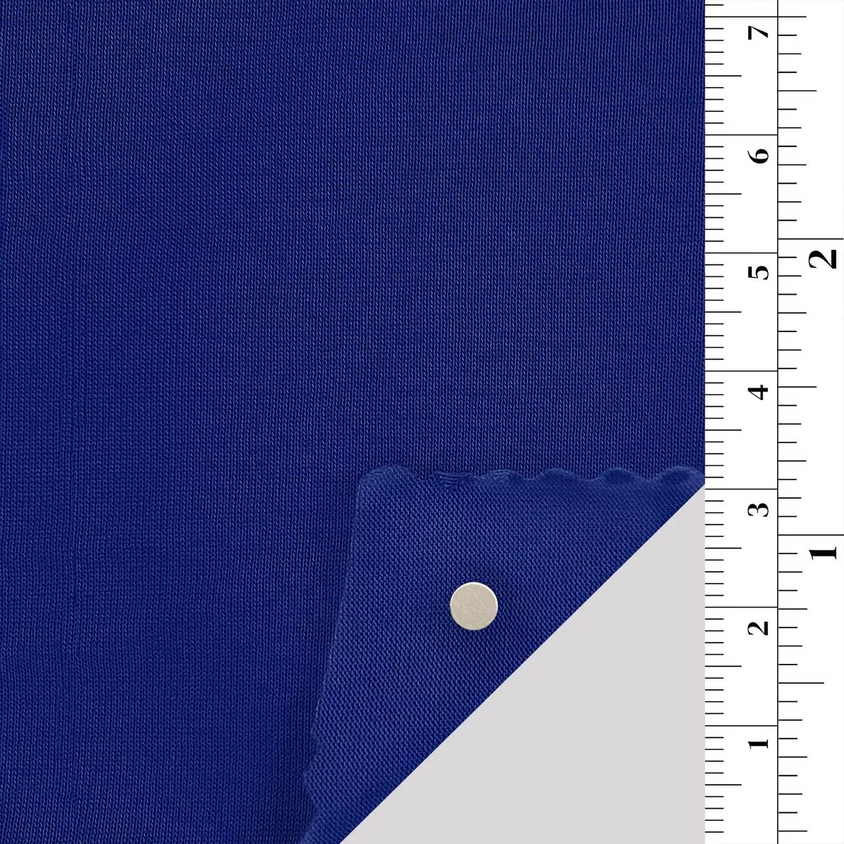 Solid Stretch Mercerized Combed Cotton Single Jersey A110327 – Blue 10084