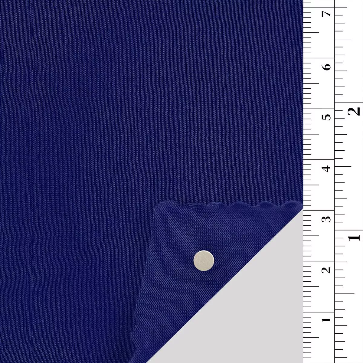 Solid Stretch Mercerized Combed Cotton Single Jersey A110327 – Blue 10088