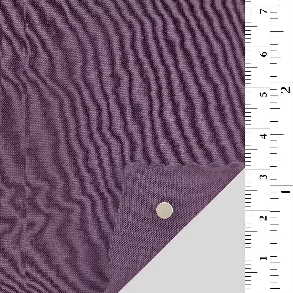Solid Stretch Mercerized Combed Cotton Single Jersey A110327 – Purple 10021