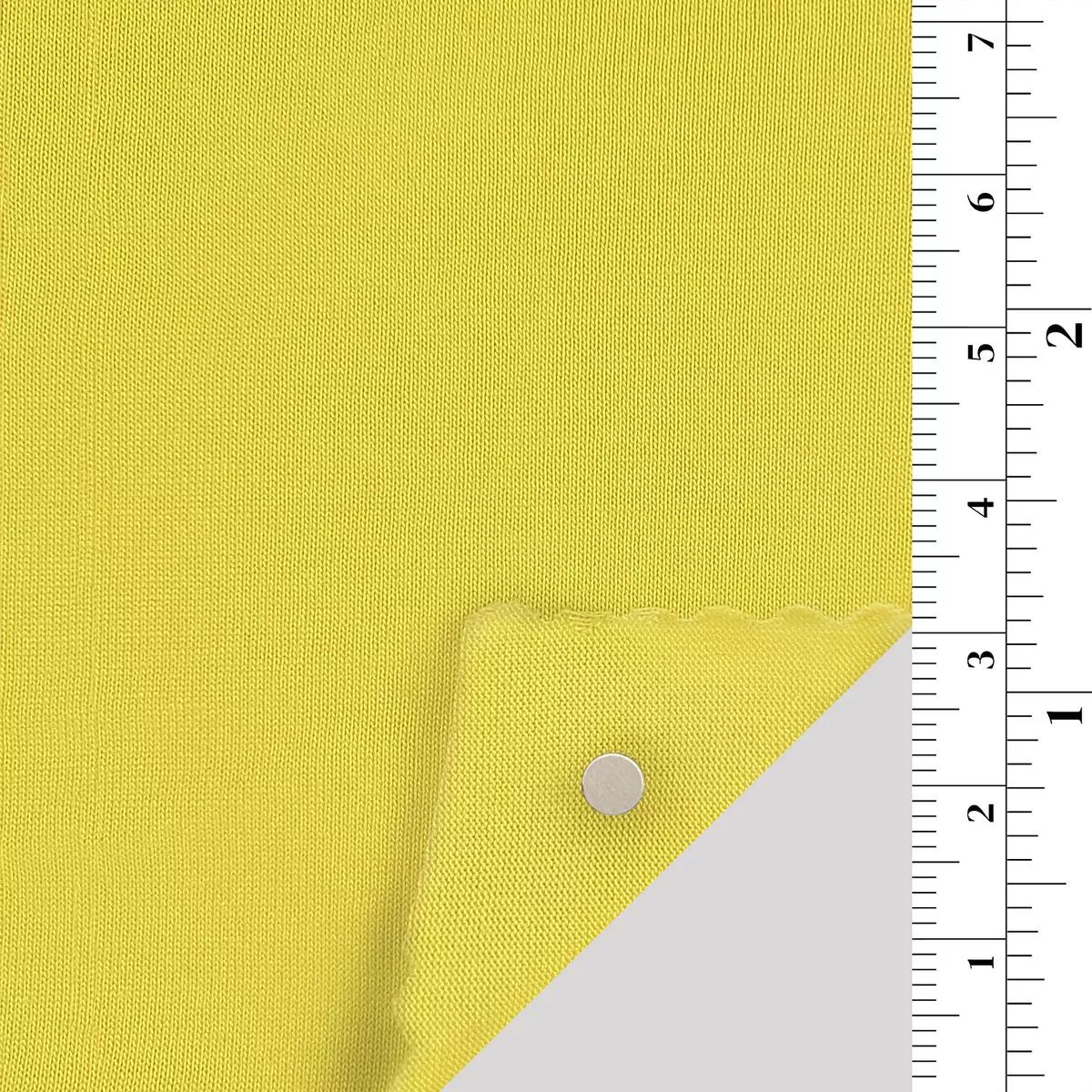 Solid Stretch Mercerized Combed Cotton Single Jersey A110327 – Yellow 9998