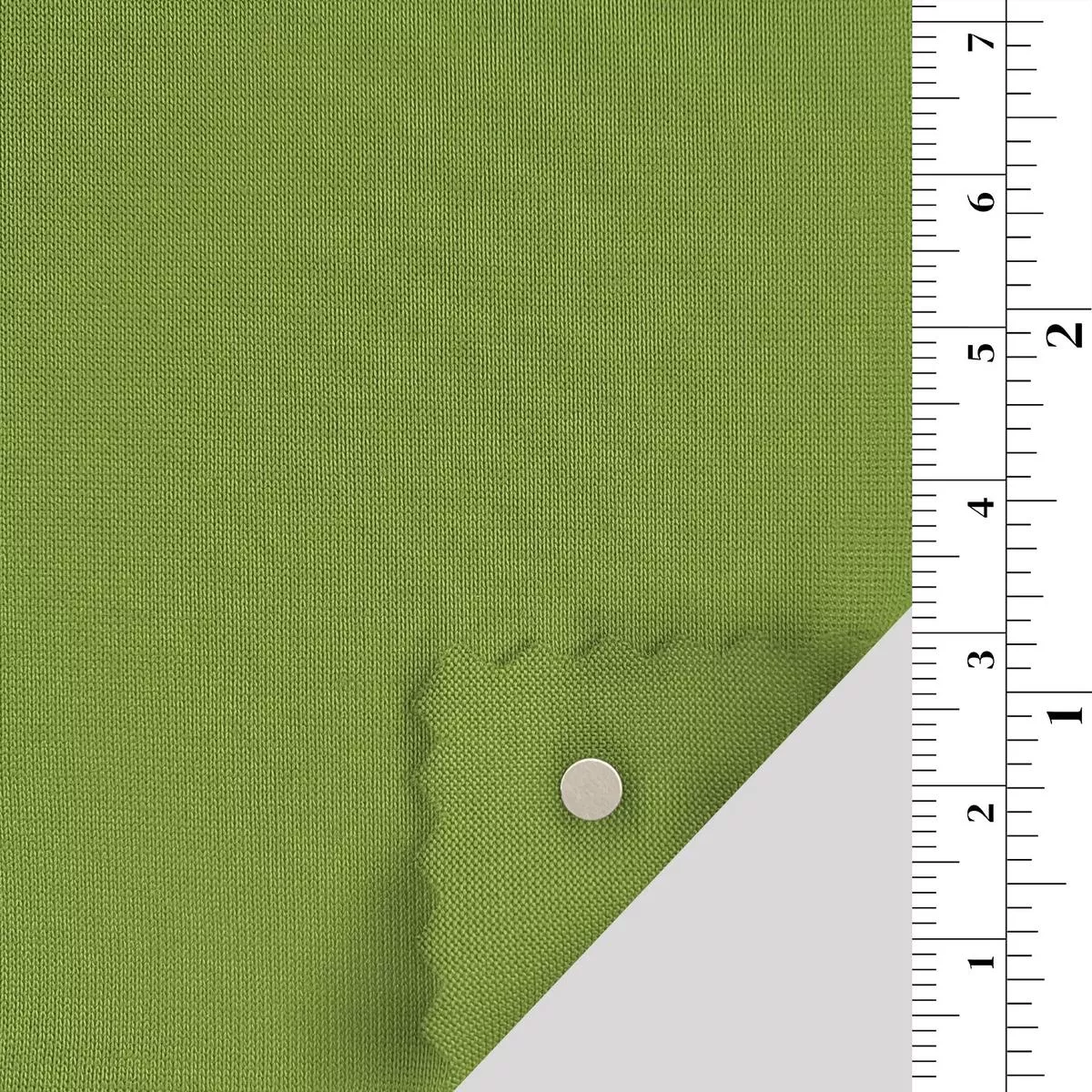 Solid Stretch Mercerized Lyocell Combed Cotton Single Jersey A110310 – Chartreuse 9126