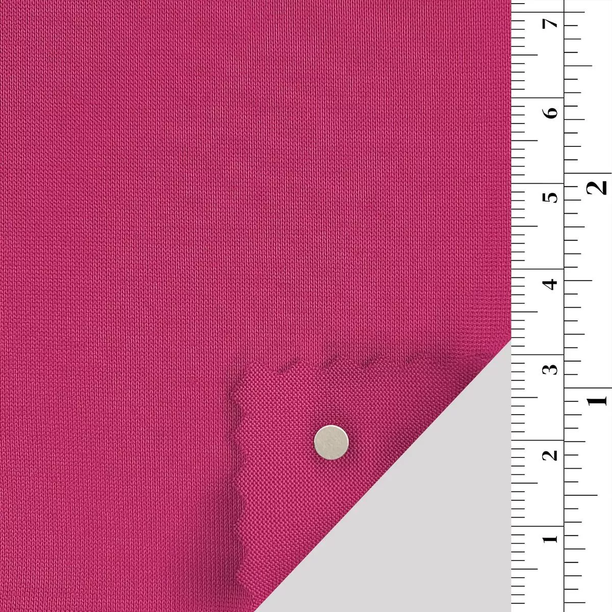 Solid Stretch Mercerized Lyocell Combed Cotton Single Jersey A110310 – Hot Pink 9142