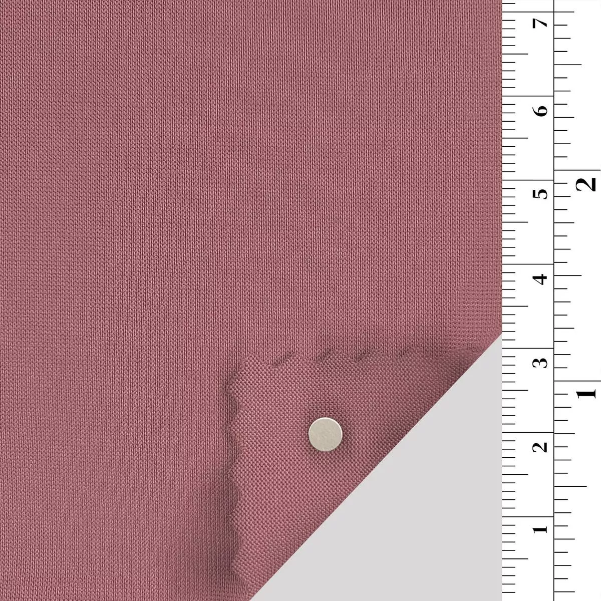 Solid Stretch Mercerized Lyocell Combed Cotton Single Jersey A110310 – Pink 9143