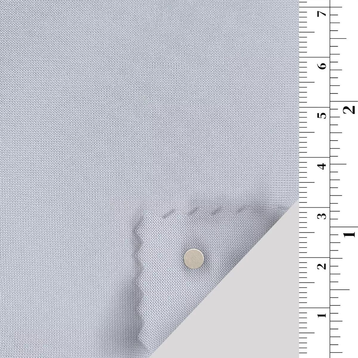 Solid Stretch Mercerized Lyocell Combed Cotton Single Jersey A110310 – White 9127