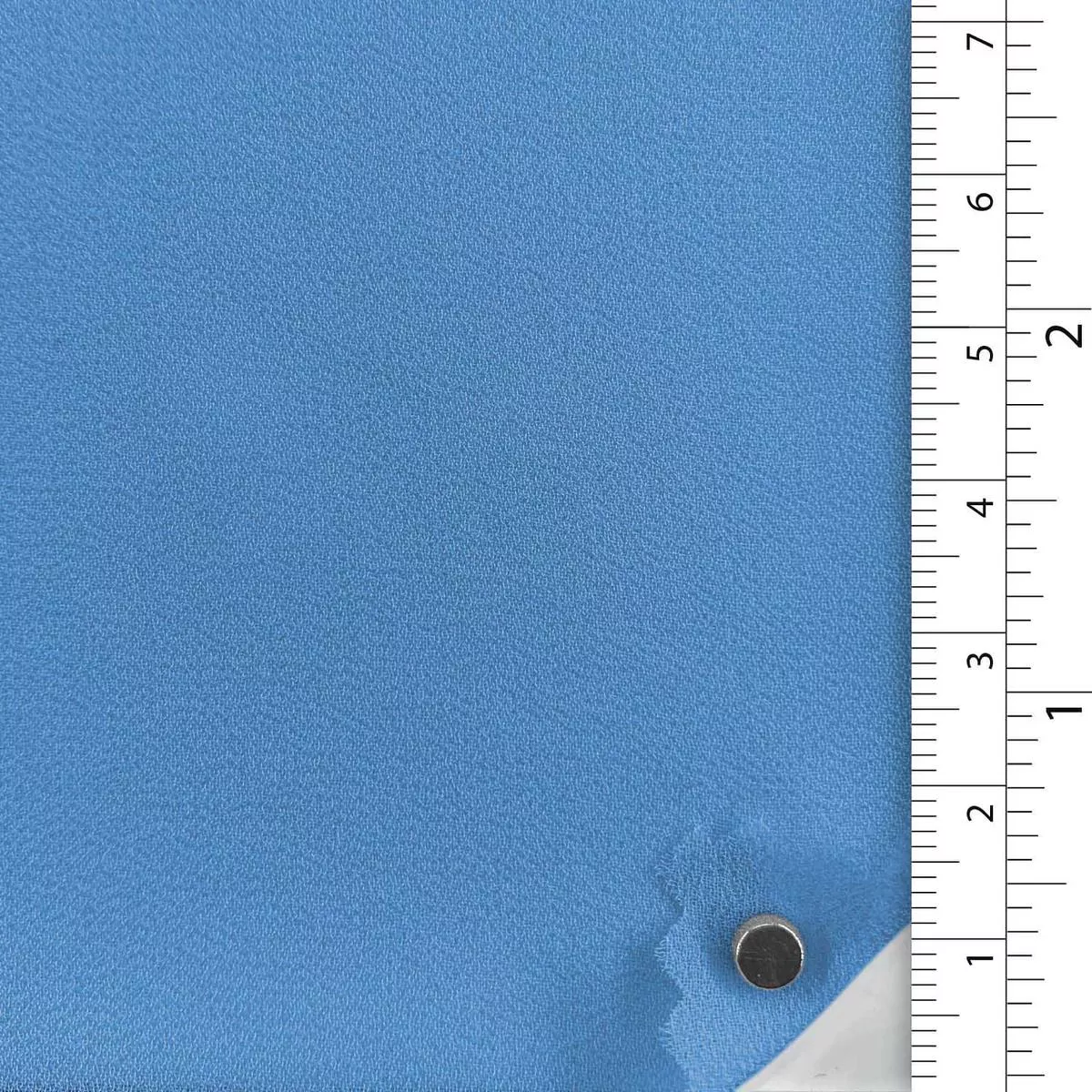 Solid Stretch Polyester Chiffon B002318 – Blue 12402