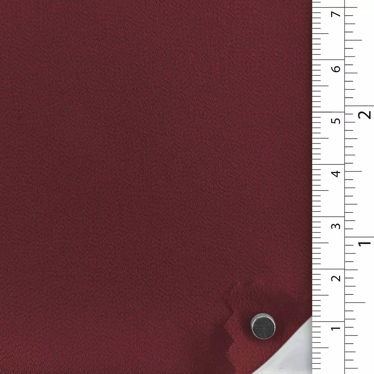 Solid Stretch Polyester Chiffon B002318 – Burgundy 12319