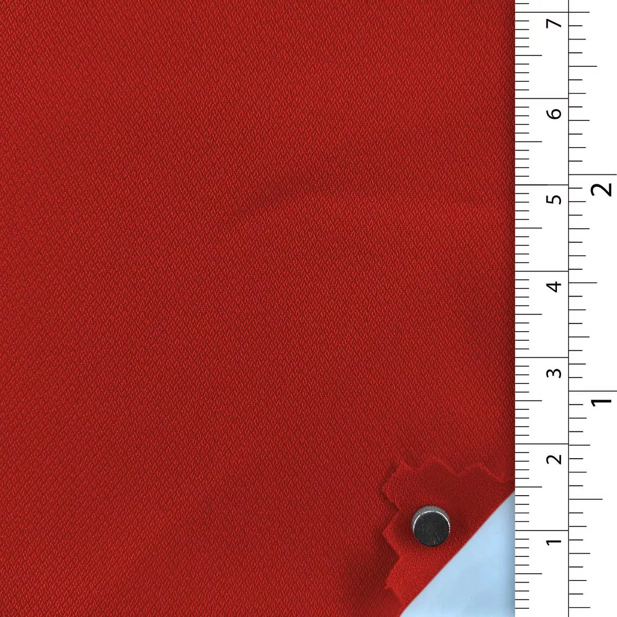 Solid Stretch Polyester Crepe B002323 – Burnt Orange 12657