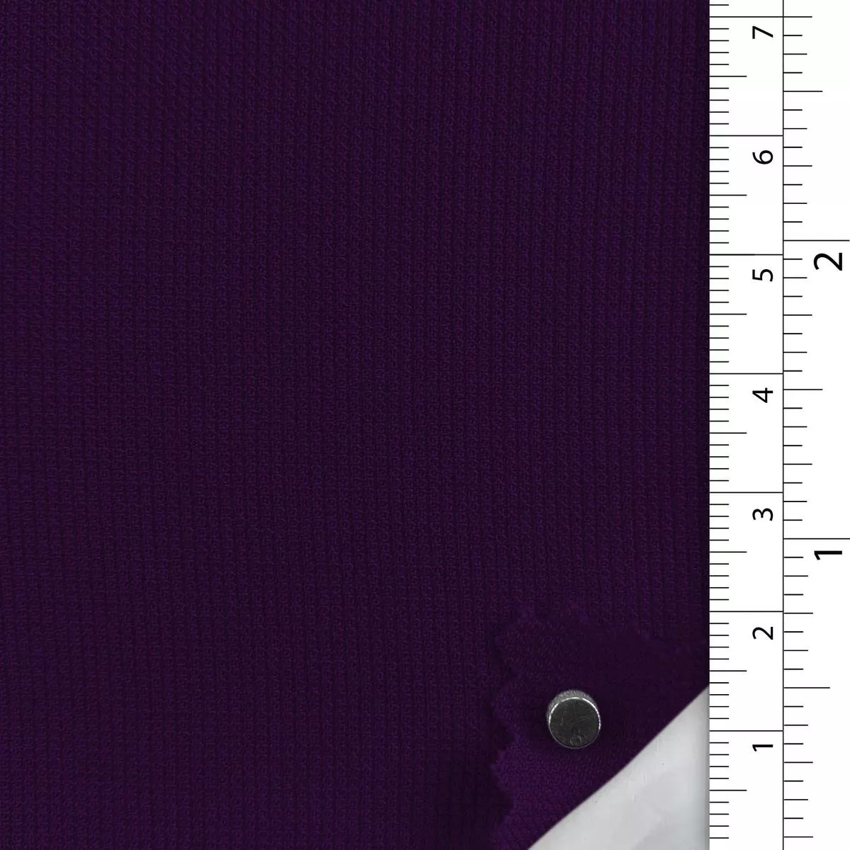 Solid Stretch Polyester Crepe B002329 – Dark Purple 12975