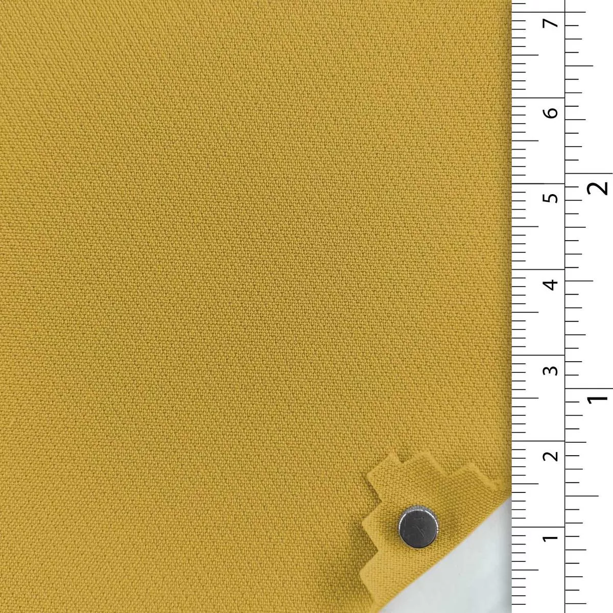 Solid Stretch Polyester Double FDY B002319 – Mustard Yellow 12424