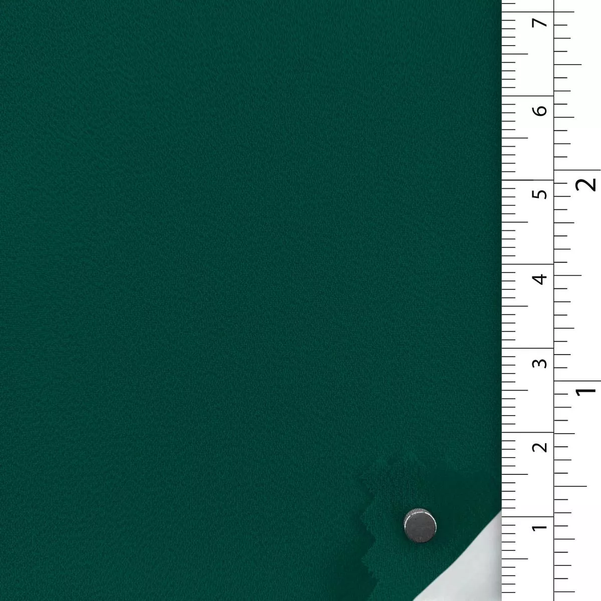Solid Stretch Polyester Georgette B002313 – Hunter Green 11842