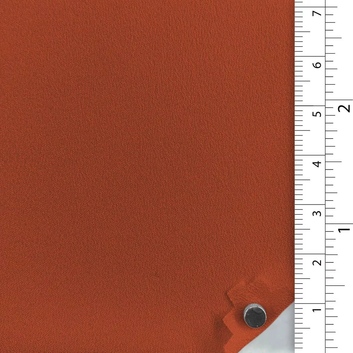 Solid Stretch Polyester Georgette B002314 – Burnt Orange 11999
