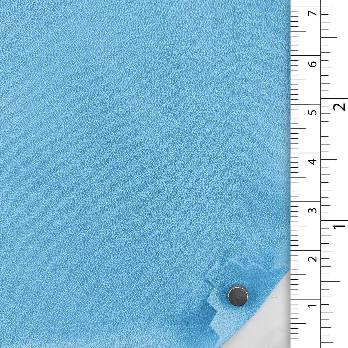 Solid Stretch Polyester Georgette B002322 – Baby Blue 12621