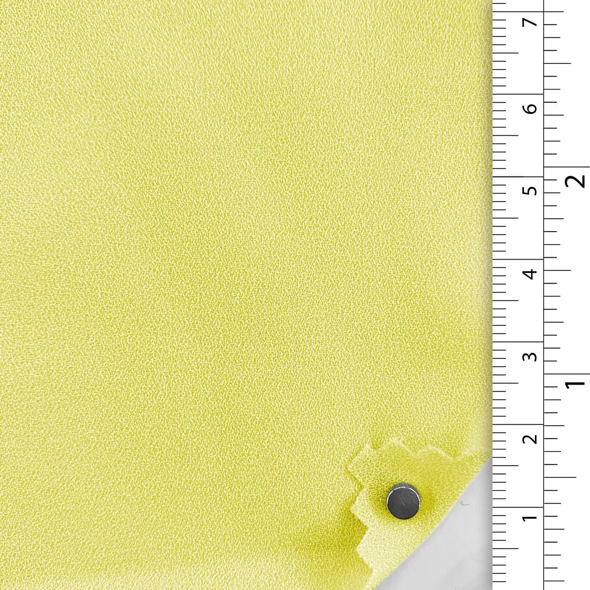 Solid Stretch Polyester Georgette B002322 – Yellow 12559