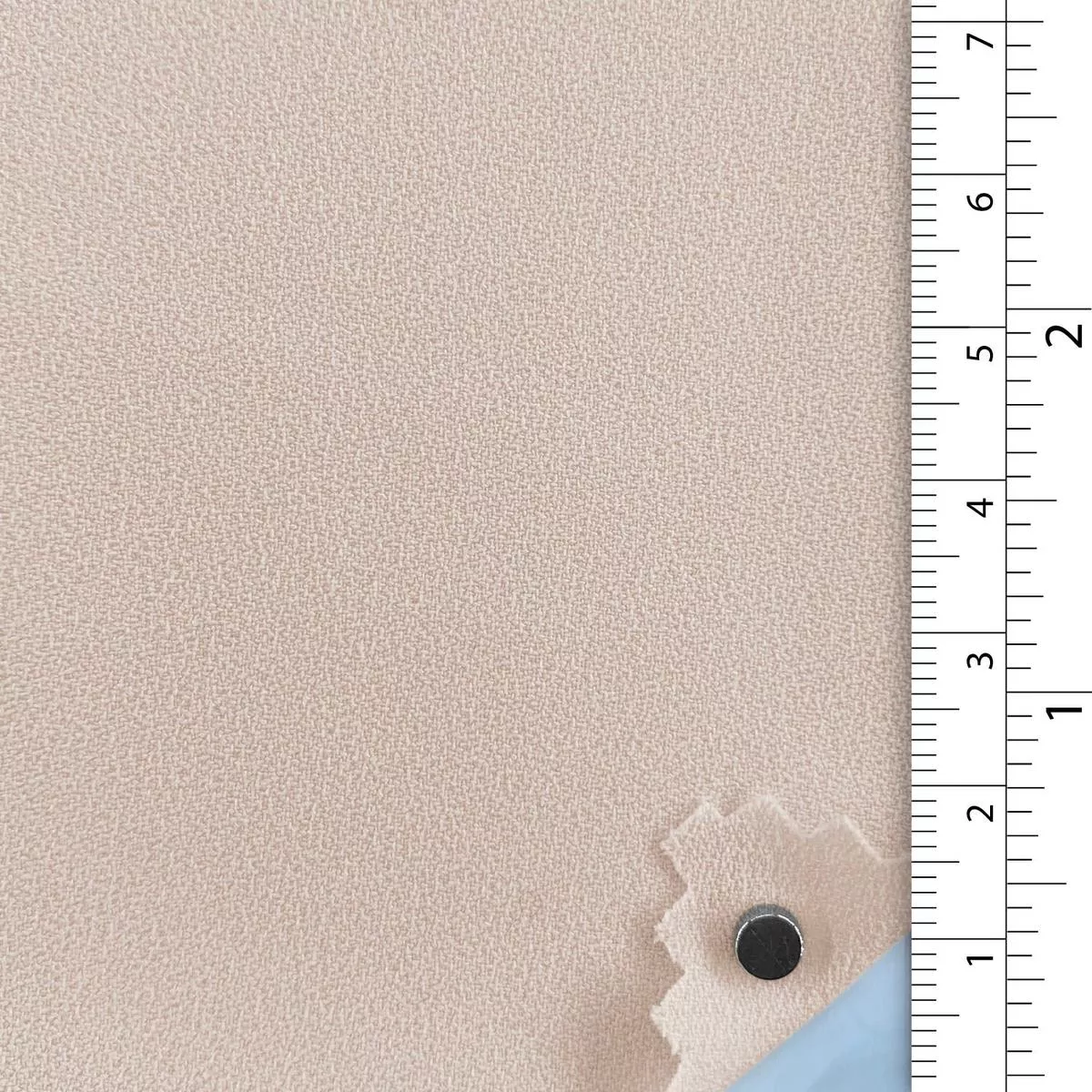 Solid Stretch Polyester Georgette B002327 – Beige 12873