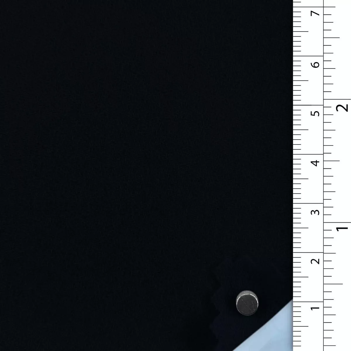 Solid Stretch Polyester Georgette B002327 – black 12893