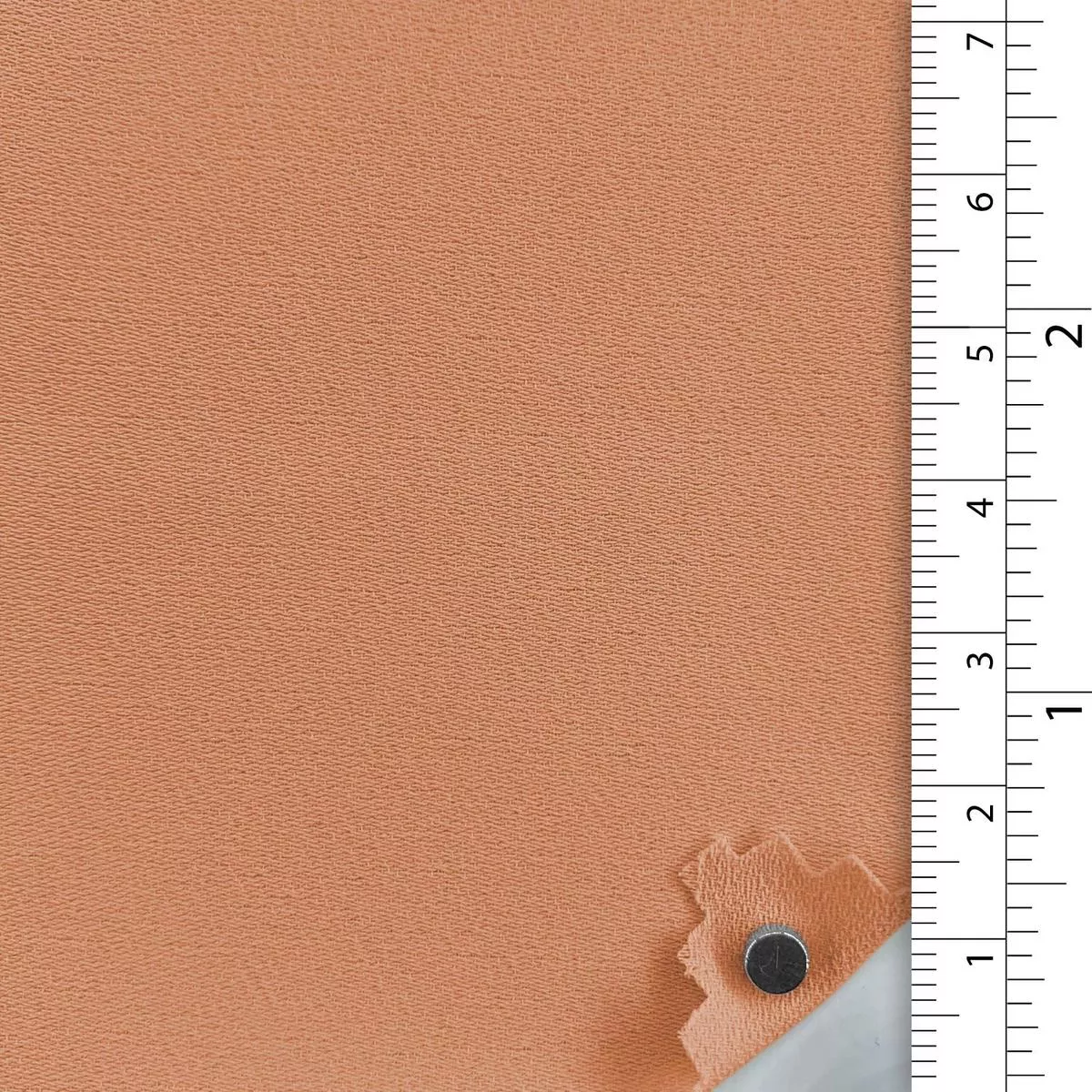 Solid Stretch Polyester Georgette B002332 – Coral 13095