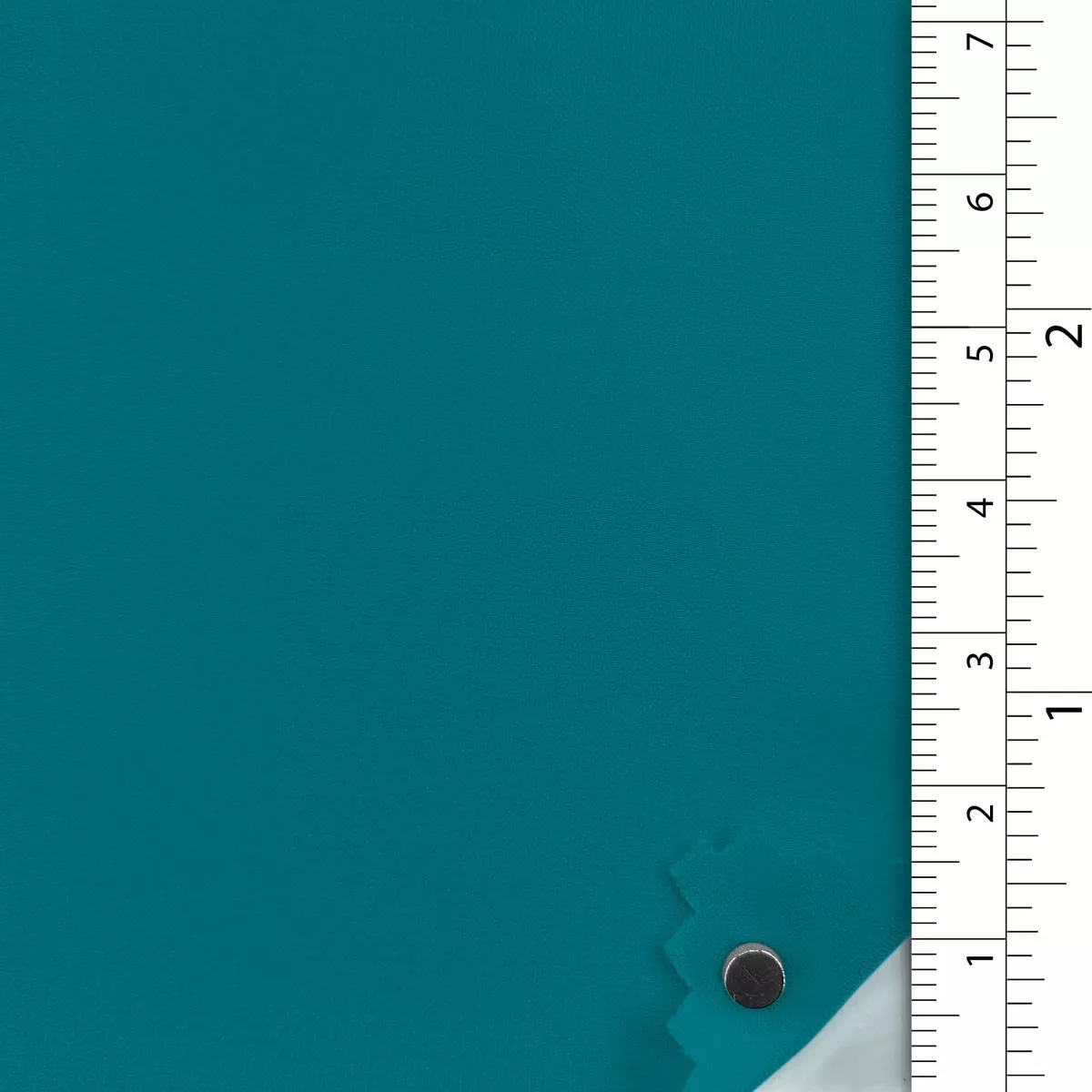 Solid Stretch Polyester Satin Chiffon B002312 – Teal 11683