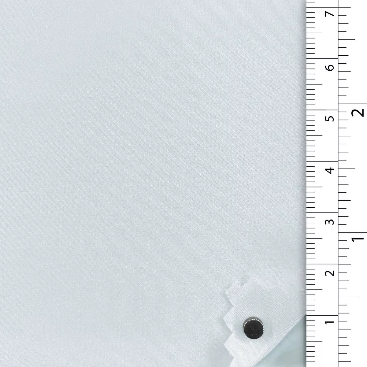 Solid Stretch Polyester Satin Chiffon B002312 – White 11609