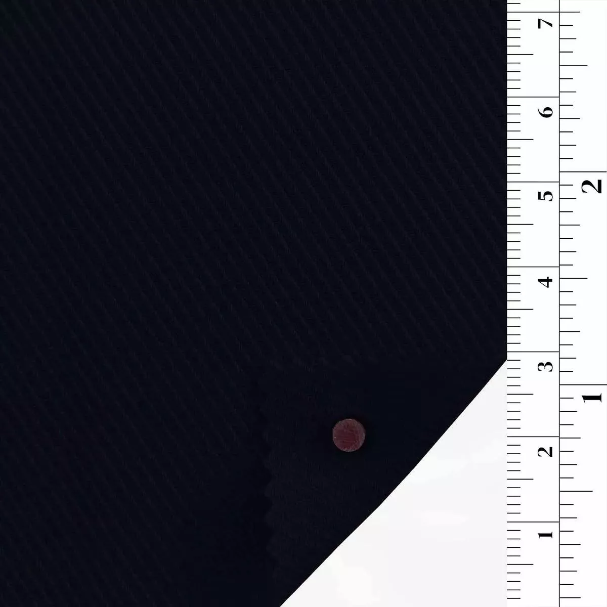 Solid Stretch Polyester Viscose Twill A009313 – Navy Blue 3298