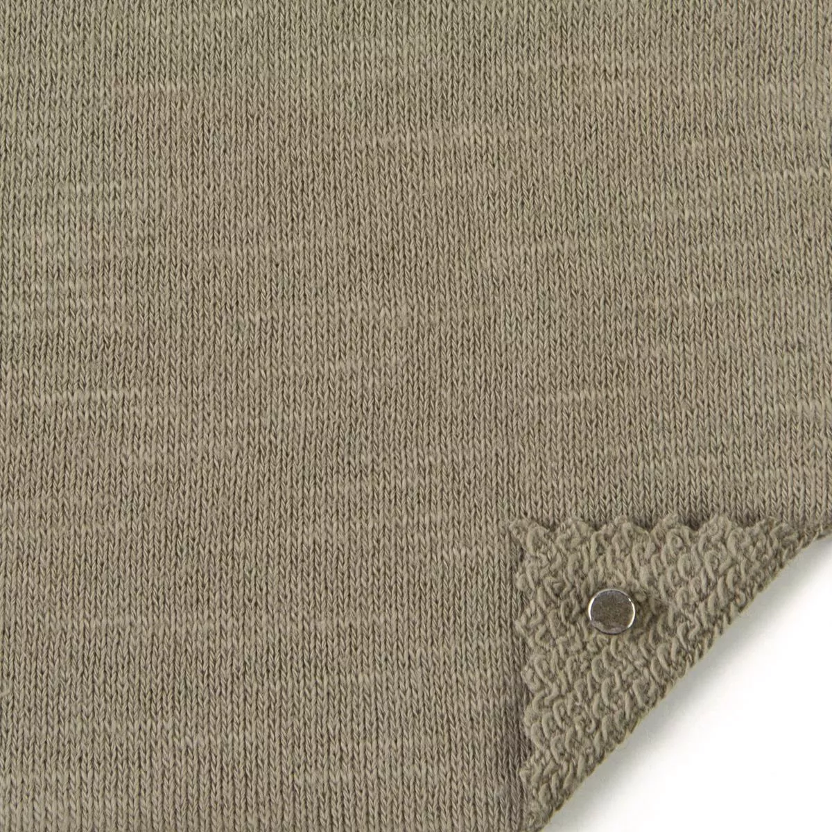 Solid Stretch Softened Organic Cotton French Terry A201521 – Brown 1