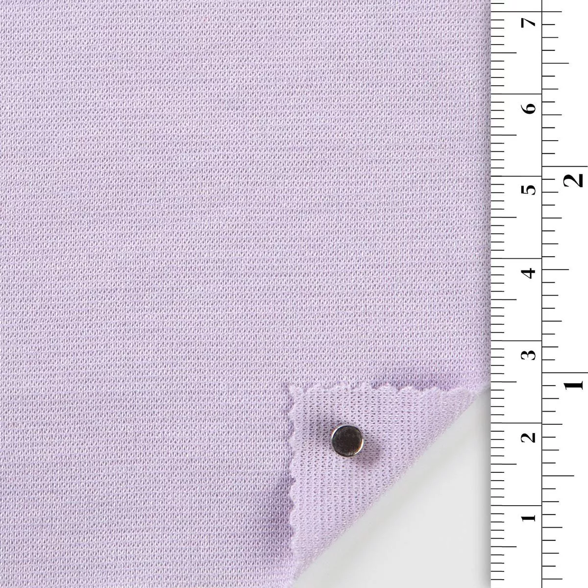 Solid Stretch Viscose Polyester Double Knit / Interlock A107308 – Lavender 7796