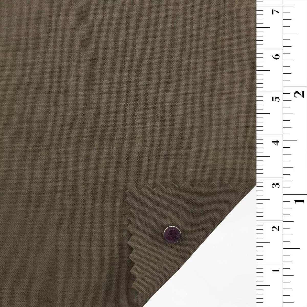 Solid Washed Combed Cotton Plain Woven A012315 – Brown 4392