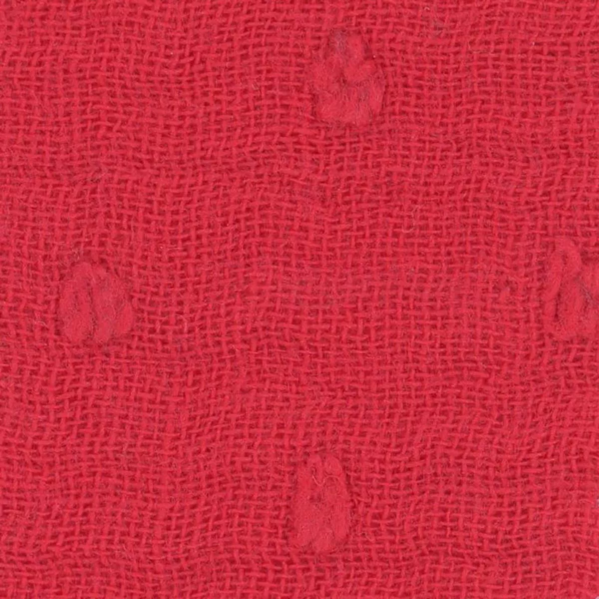 Solid Washed Cotton Dobby Double Gauze B024403 – Red 25