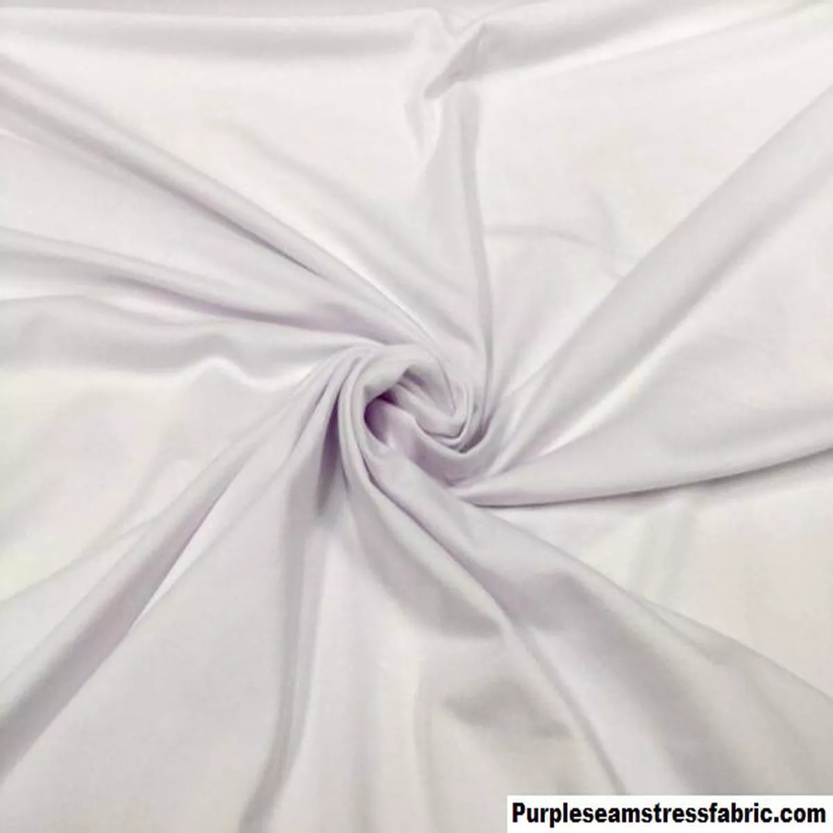 Solid white swimsuitFabric